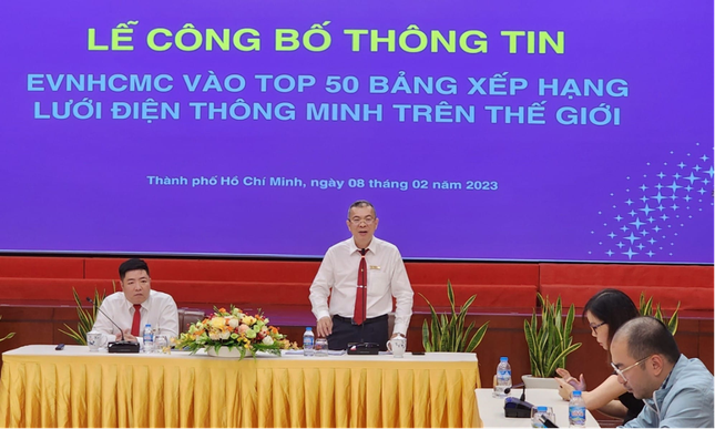 EVNHCMC vào Top 50 bảng xếp hạng lưới điện thông minh thế giới ảnh 1